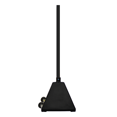 Portable Pyramid Sign Base with 98" Post