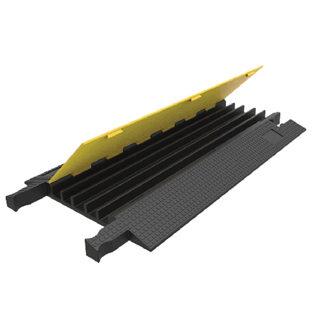 Industry-Compatible 5-Channel TPU Cable Protector (1.5")