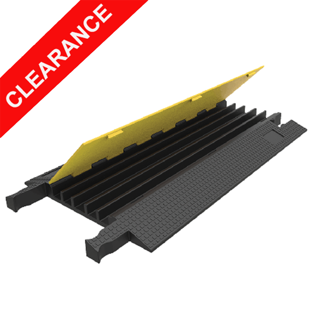 Industry-Compatible 5-Channel TPU Cable Protector (1.5