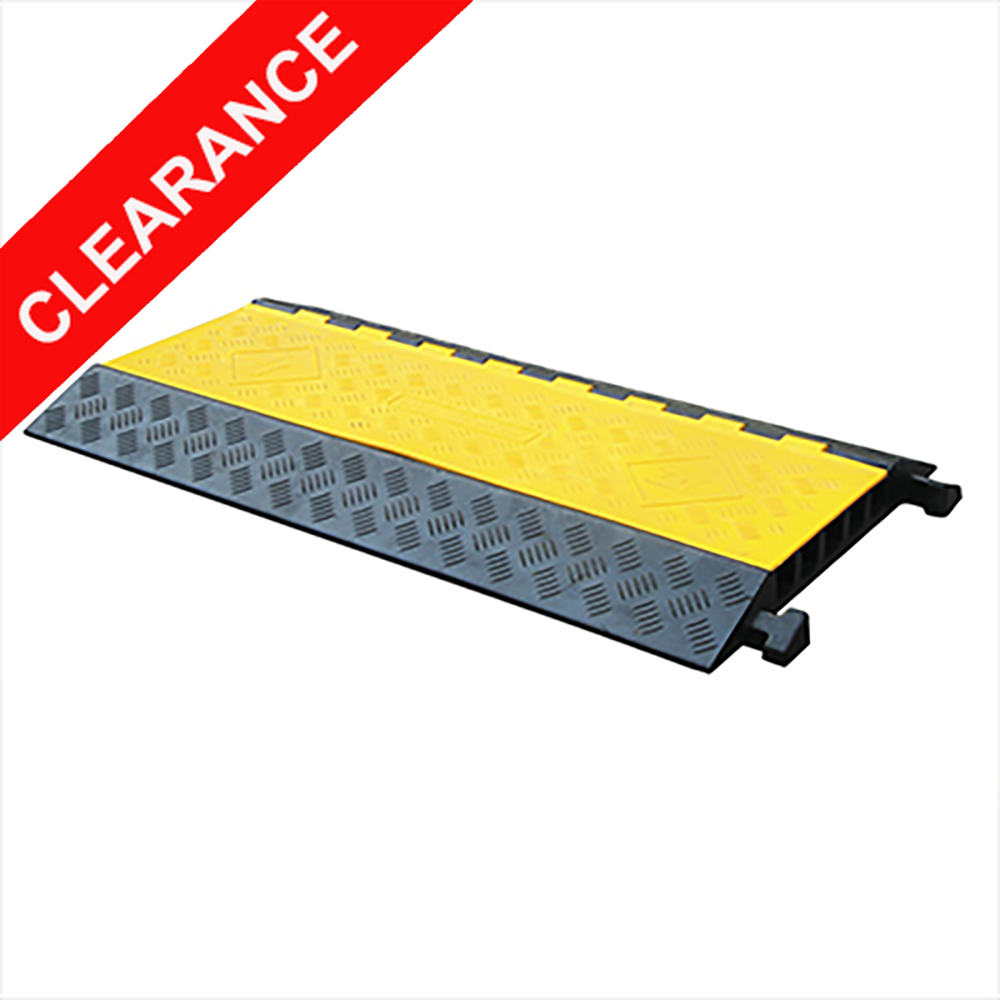 5 Channel Rubber Cable Protector (1.375