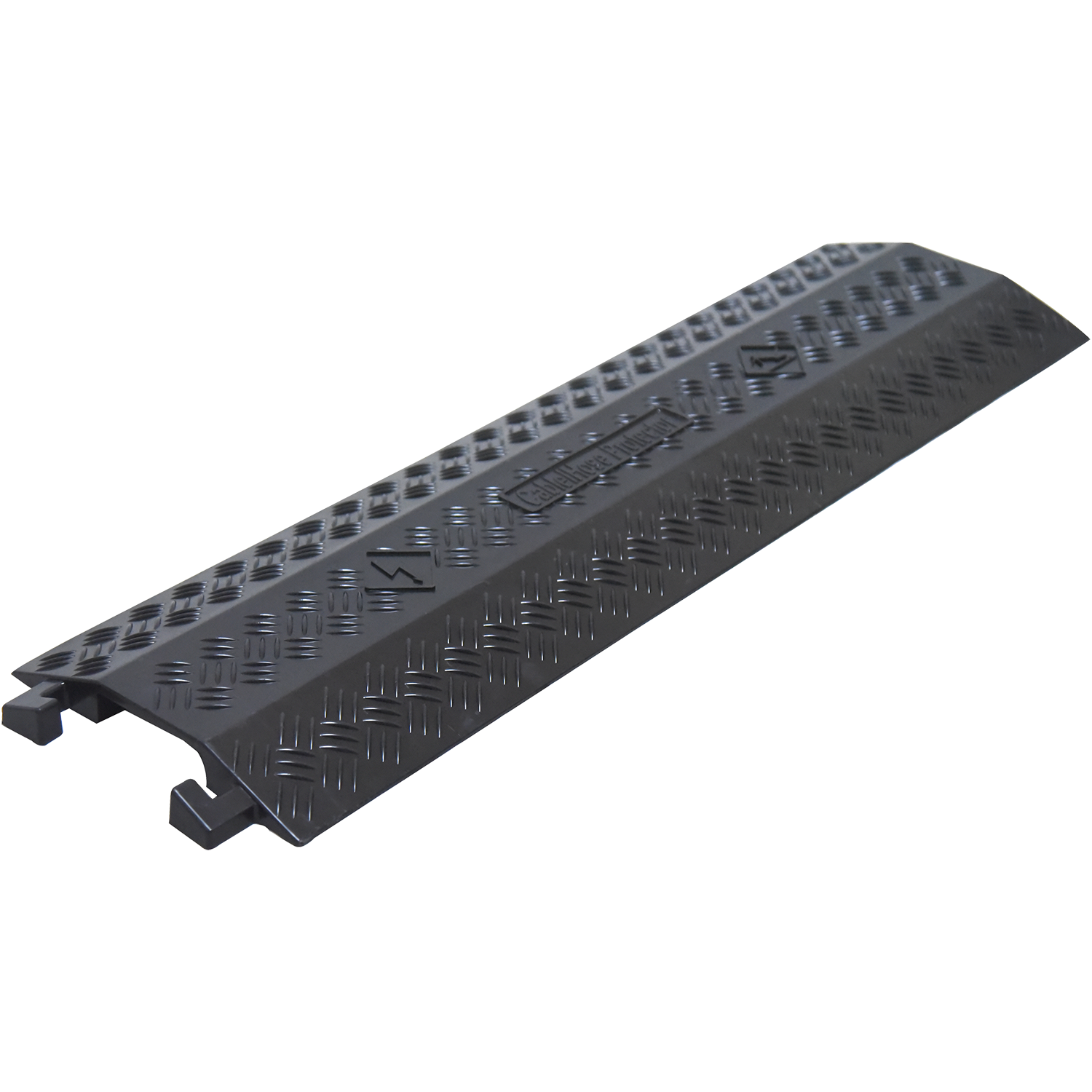 4" x 1" Single-Channel TPU Dropover Cable Cover