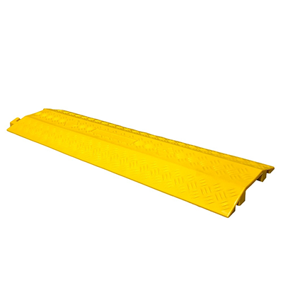 1" Single Channel Yellow TPU Drop Over Cable Protector