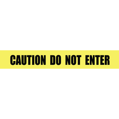 Barricade Tape (CAUTION DO NOT ENTER) - 1000'