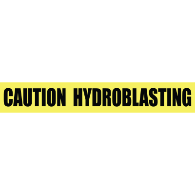 Barricade Tape (CAUTION HYDROBLASTING) - 1000'