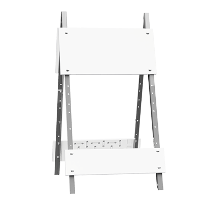 Combocade Barricade (8" Top, 8" Bottom) - No Sheeting
