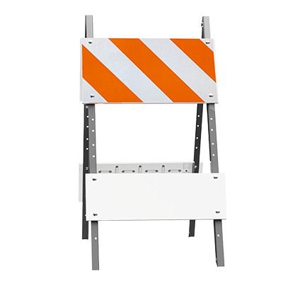 Combocade Plastic & Steel Type I Barricade (12