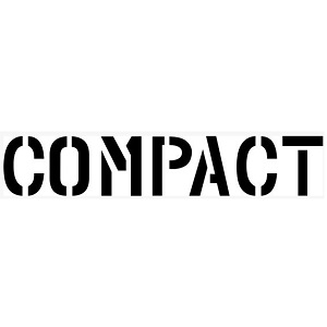Compact Stencil - 4"