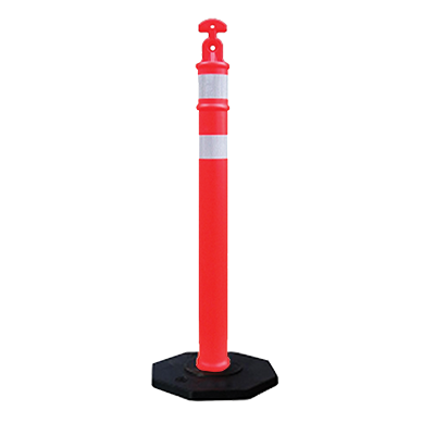 42" T-Top Delineator Post with Base