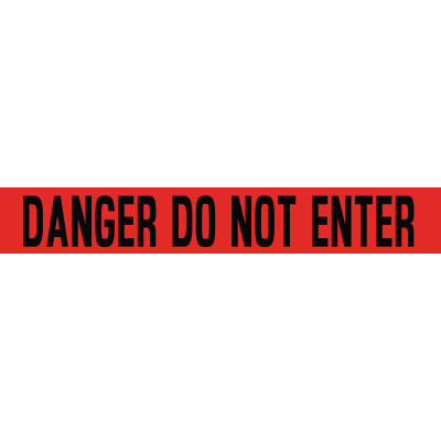 Barricade Tape (DANGER DO NOT ENTER) - 1000'