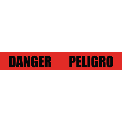 Barricade Tape (PELIGRO DANGER) - 1000'