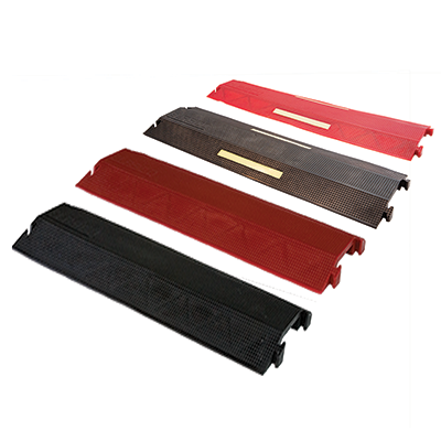 Elasco 4" x 1" Single Channel Dropover Cable Cover