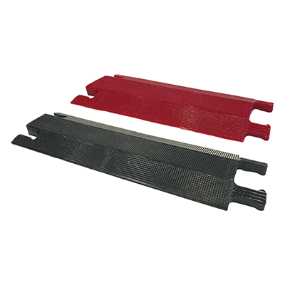 Elasco 2-3/4" x 1/2" Single Channel Heavy-Duty Dropover Cable Cover