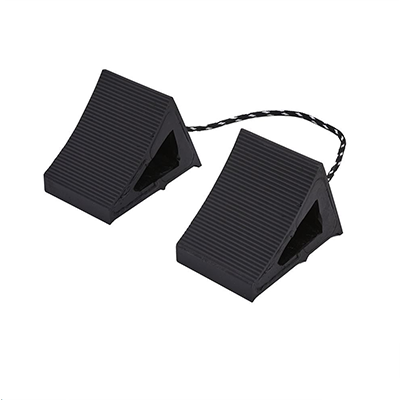 Elasco 7" Large Vehicle Heavy Duty Wheel Chock (Pair)