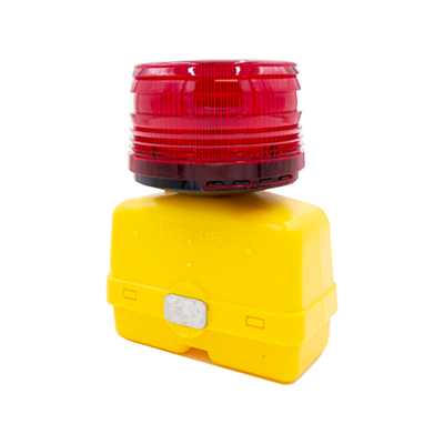 360-Degree Red LED Airport Barricade Light - Case of 10