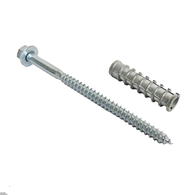 6" Lag Bolt Concrete Installation Hardware Kit