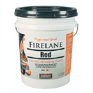 Firelane Red Traffic Paint 5 Gallon Pail