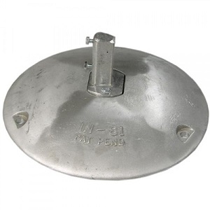 15" Aluminum Post Mounting Base