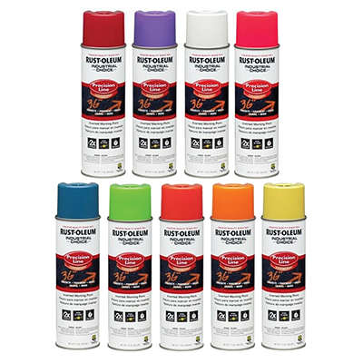 Rustoleum Precision Line Inverted Marking Paint (20oz.) - 12 Count