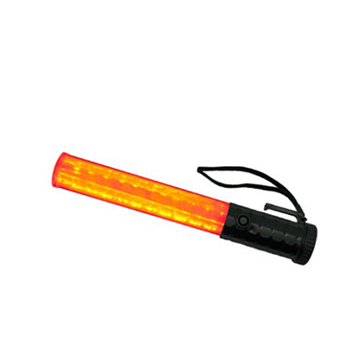 12" Flashlight Baton, Magnetic Base - 6 Pack