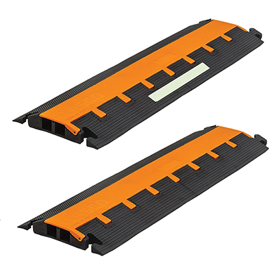 Elasco LightGuard 1-1/4" Two Channel Light-Duty Cable Protector
