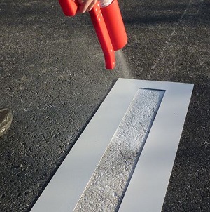 Parking Lot Line Stencil - 4" x 92"