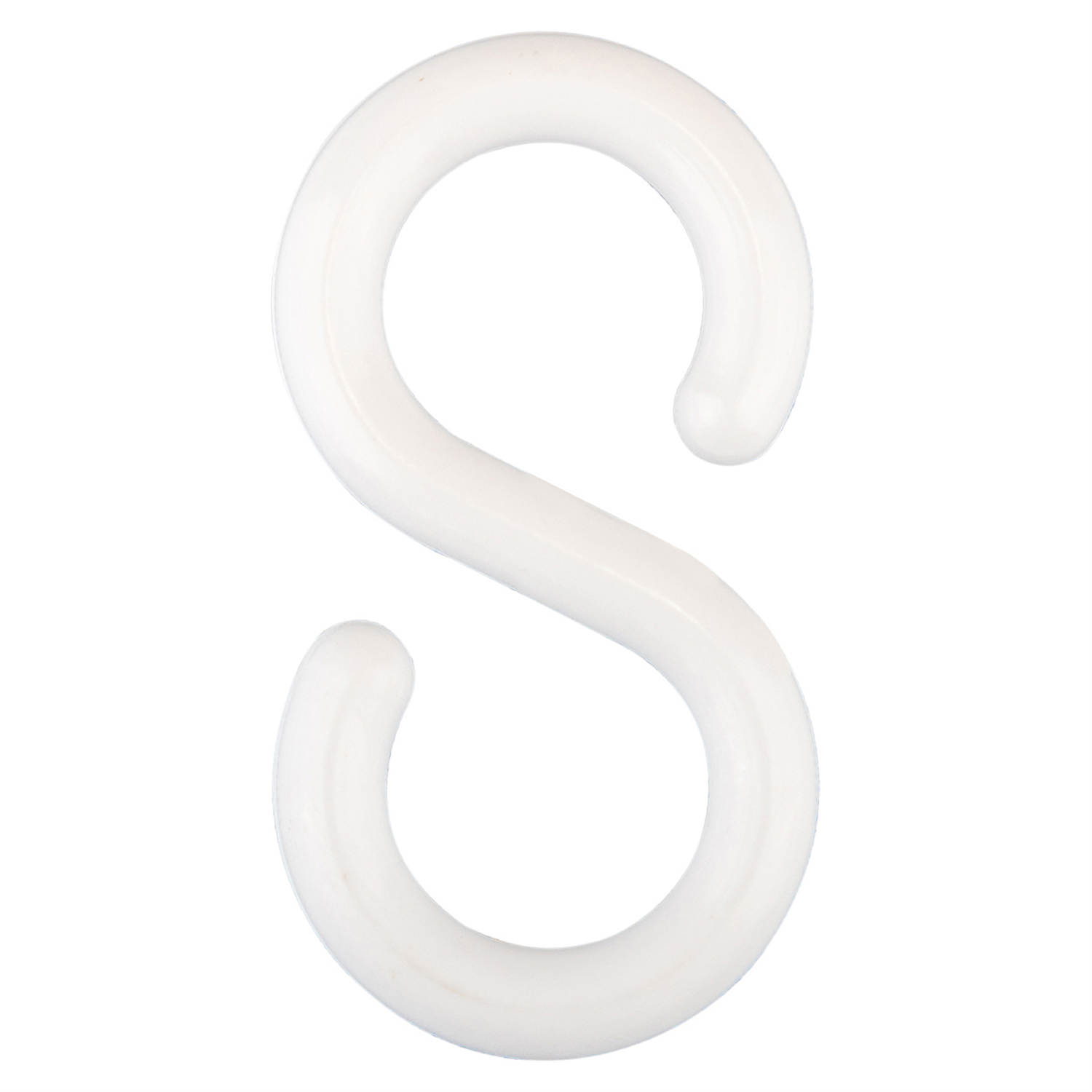 1.5" Plastic Chain S-Hooks (10-Pack)