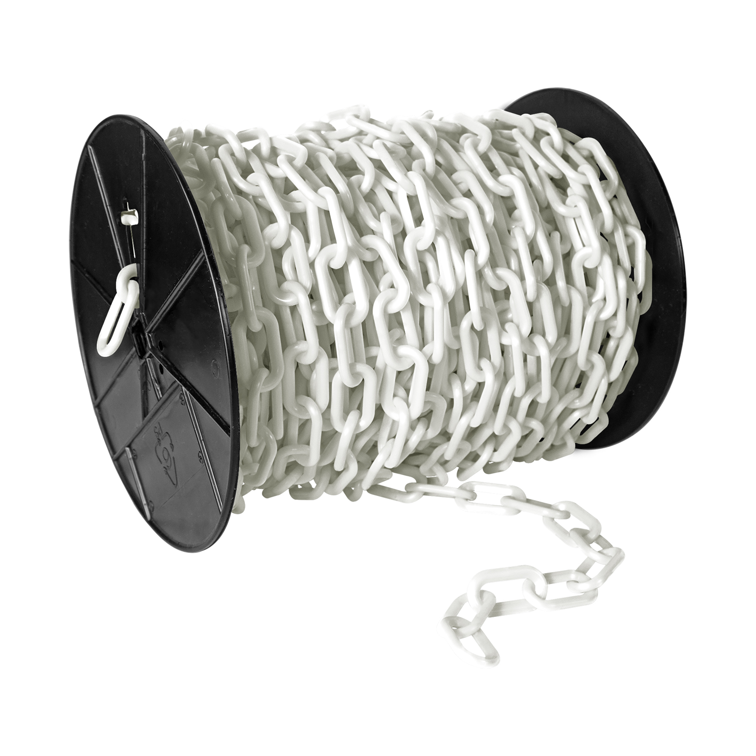 2-inch x 125-foot Plastic Barrier Chain - Reel
