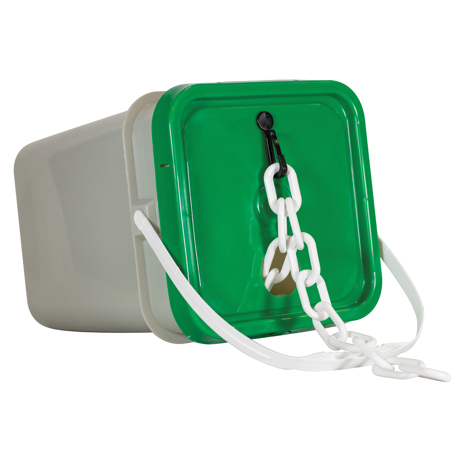 2-inch x 120-foot Heavy Duty Plastic Barrier Chain - Pail