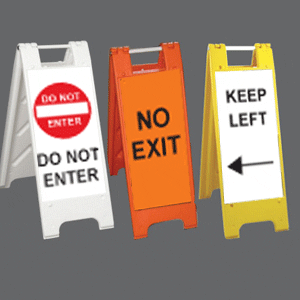 Minicade Sign Stand with Sign Legend