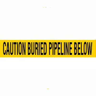 Non-Detectable Underground Tape Pipeline (Yellow)