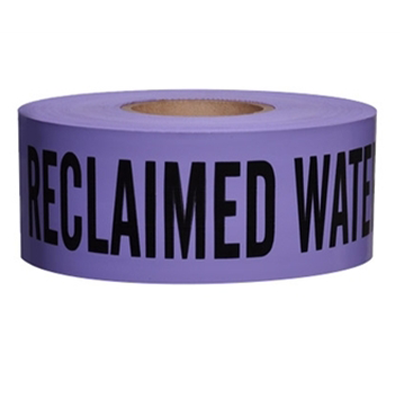 Non-Detectable Underground Tape Water Line (Purple)