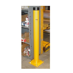 Post Shield 4" Diameter x 48" Pipe Bollard - Yellow