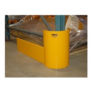 Rack Shield 42" End Guard Set (6" H) - Yellow