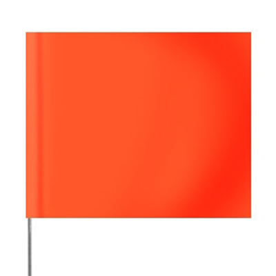 Orange Glo Marking Flags - 1,000 Count