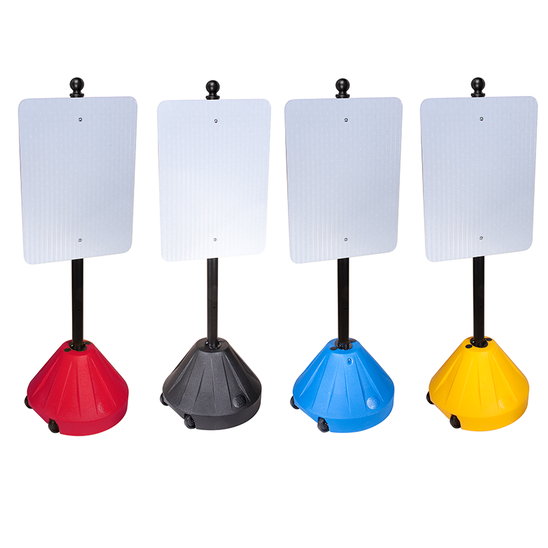 Portable Pole 2 Wheeled Sign Stand
