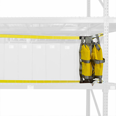 Sliding Pallet Rack Safety Net
