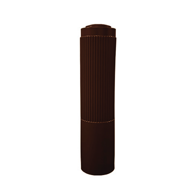 Ribbed Decorative Bollard Cover - 10