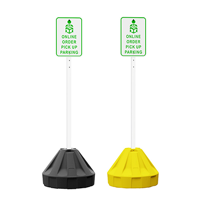 Roll-A-Post Portable Sign Post - 24" Base
