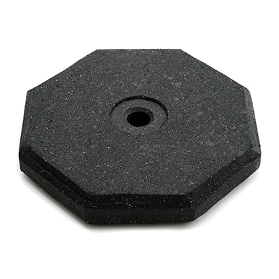 Octagon Rubber Base Portable Sign Stand System (30 lbs.)