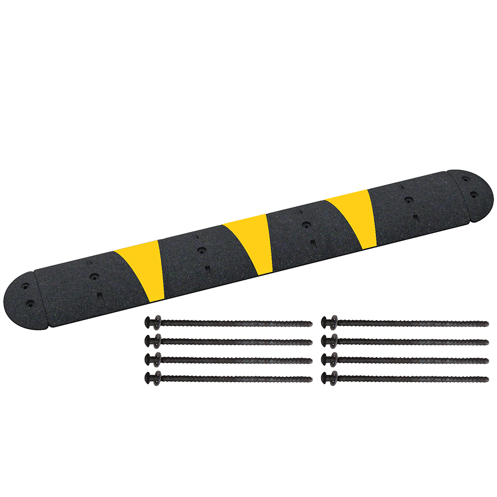 6' Standard Rubber Speed Bump