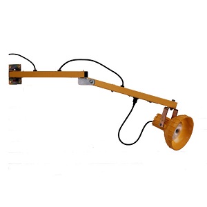 Single Strut Adjustable Dock Light 24" - Polycarbonate