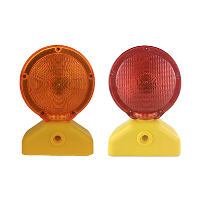 Type A & C Red or Amber Barricade Light (D-Cell batteries)