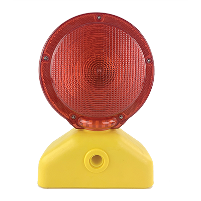 Type A & C Red or Amber Barricade Light (D-Cell batteries)