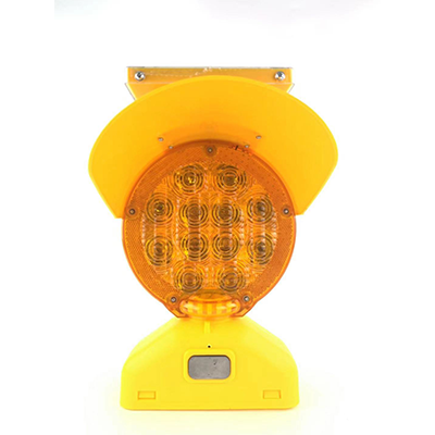 Type B Single Side Solar Barricade Light with Visor