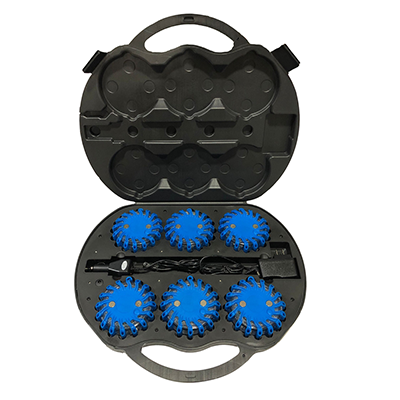 Blue LED Safety Flare Kit