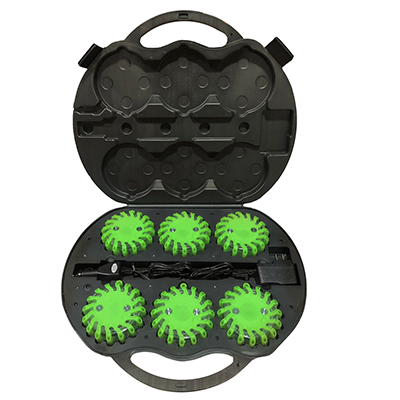 Green LED Safety Flare Kit