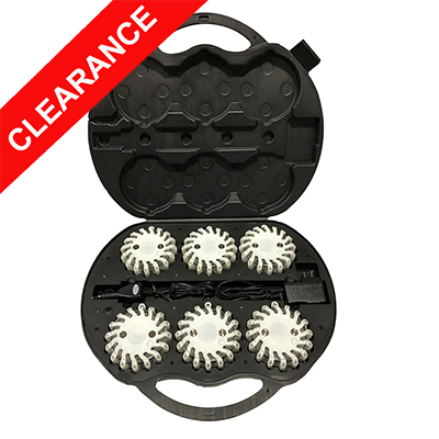 White LED Safety Flare Kit