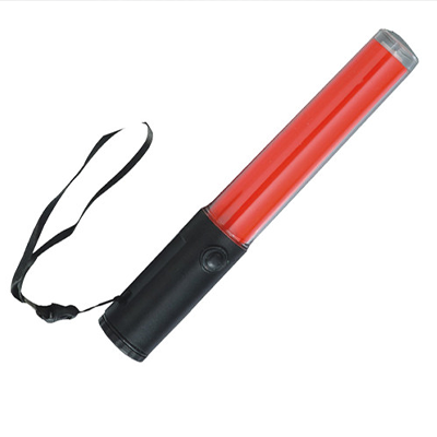 10.75" Compact Super-Bright Traffic Wand with Flashlight