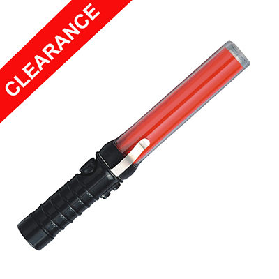 12" Compact Super-Bright Traffic Wand with Siren