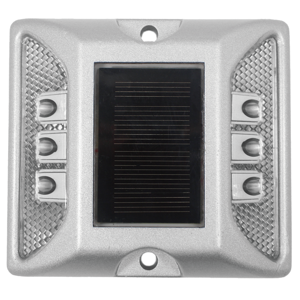 Aluminum Solar-Powered Flashing Road Marker